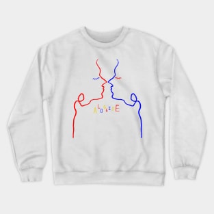 Love story design Crewneck Sweatshirt